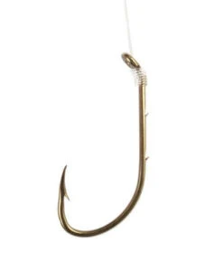 Eagle Claw 140 Baitholder Double Line Snelled Hooks