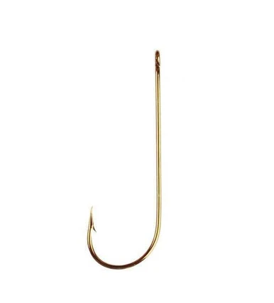 Eagle Claw 214EL Aberdeen 1X Light Wire Non-Offset Hooks 50 Box - 4 3 Eagle Claw 214EL Aberdeen 1X Light Wire Non-Offset Hooks 50 Box - 4