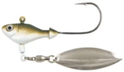 Fish Head Spin Underspin - 1/2 Oz. - Arkansas Shiner