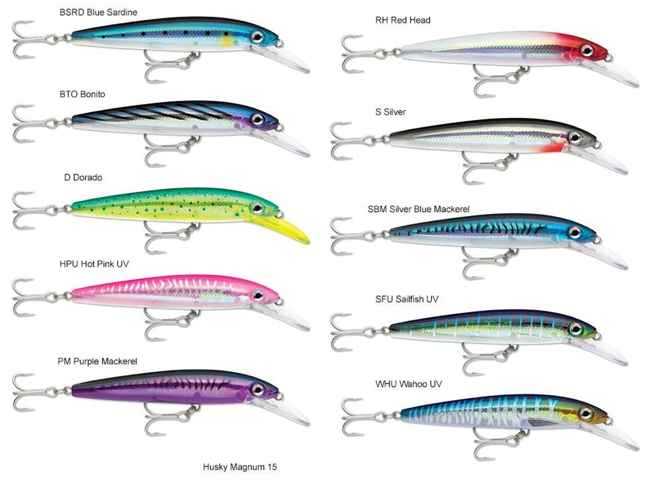 Rapala Husky Magnum Lures 5 Rapala Husky Magnum Lures - Image 3