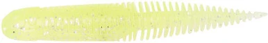 Savage Gear Ned Dragontail Slug - 3in - Clear Chartreuse 3 Savage Gear Ned Dragontail Slug - 3in - Clear Chartreuse