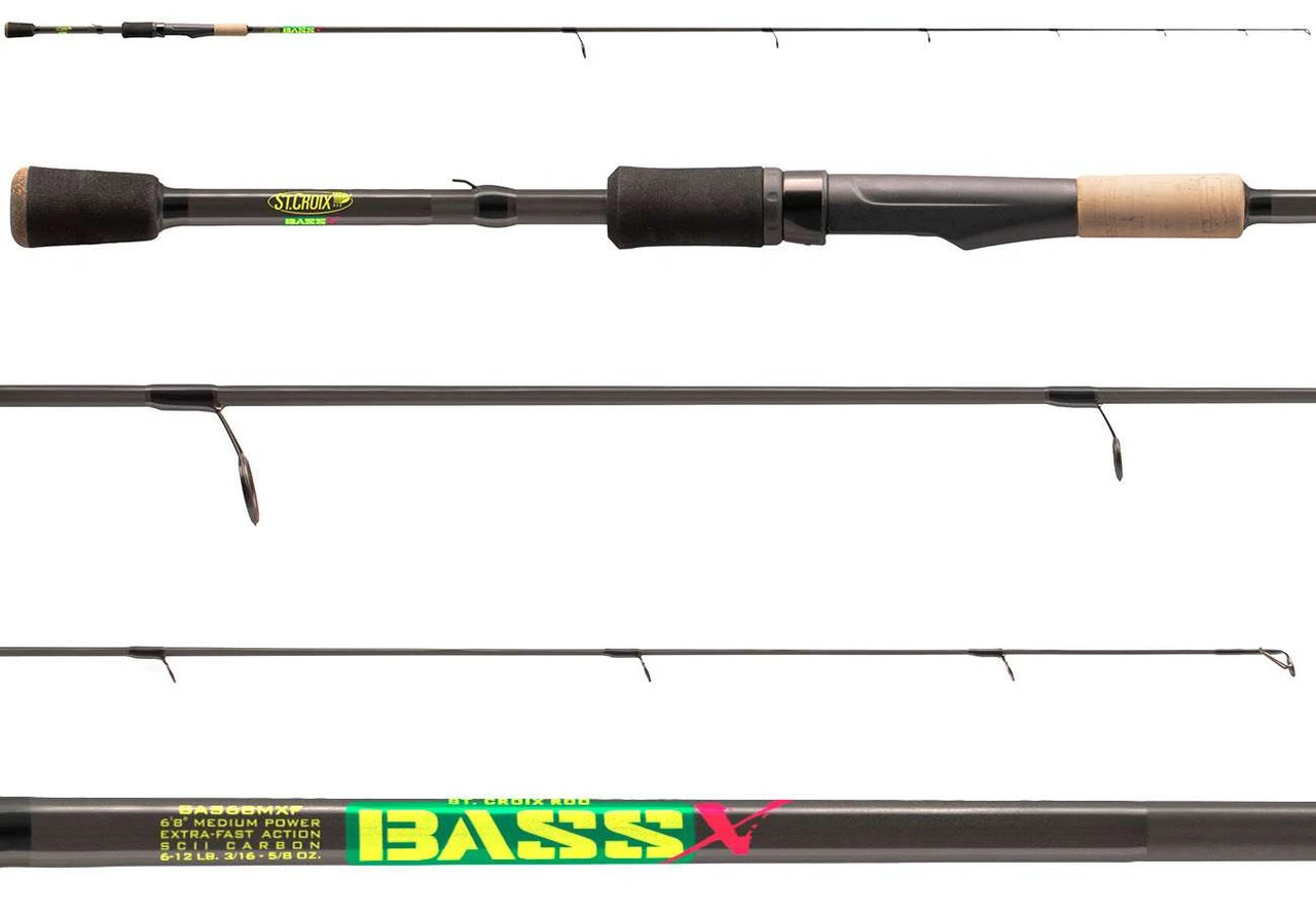St. Croix 2021 Bass X Spinning Rods 3 St. Croix 2021 Bass X Spinning Rods