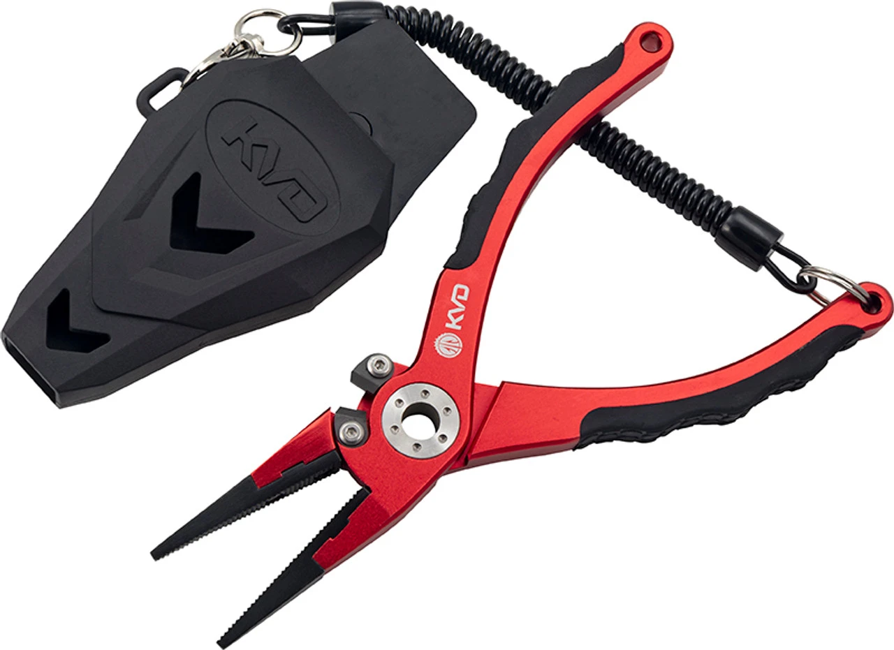 Strike King KVD 7-1/2in Precision Aluminum Pliers 3 Strike King KVD 7-1/2in Precision Aluminum Pliers