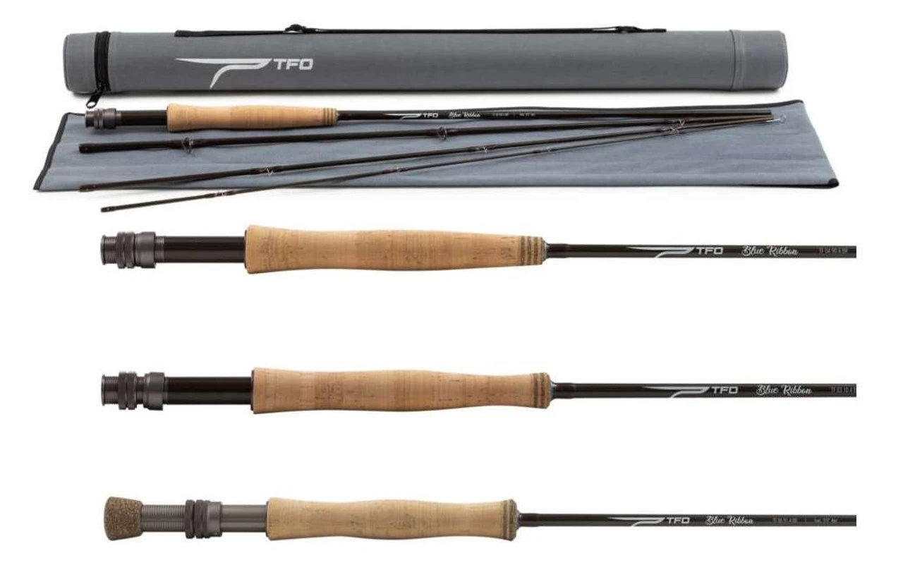 Temple Fork Outfitters Blue Ribbon Rod W/Case 3 Temple Fork Outfitters Blue Ribbon Rod W/Case