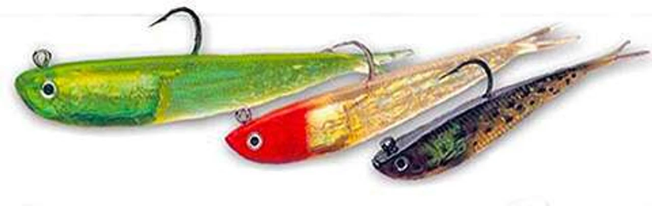 Tsunami Soft Bait Split Tail Minnow Lures 3 Tsunami Soft Bait Split Tail Minnow Lures