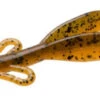 Zoom Baby Brush Hog Bait - 4in - Alabama Craw -Lunker Landing zoom baby brush hog bait zom 0003 84 45649.1651352452.386.513